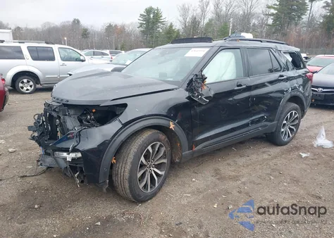 2020 Ford Explorer St from USA, damaged, VIN 1FM5K8GC9LGC71502